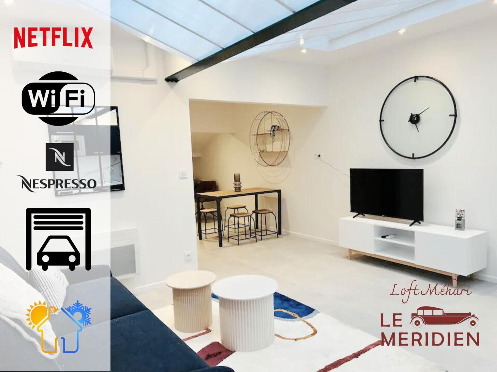 Loft Mehari - Le Meridien A Charbonniere Les Bains - Parking - Netflix - Wifi Appartement Charbonnières-les-Bains Buitenkant foto